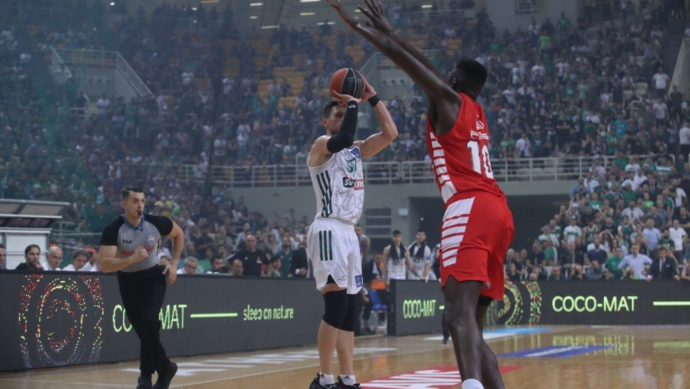 Παναθηναϊκός: Ισοφάρισε σε 1-1 την σειρά των τελικών, 67-65 τον Ολυμπιακό (vids)