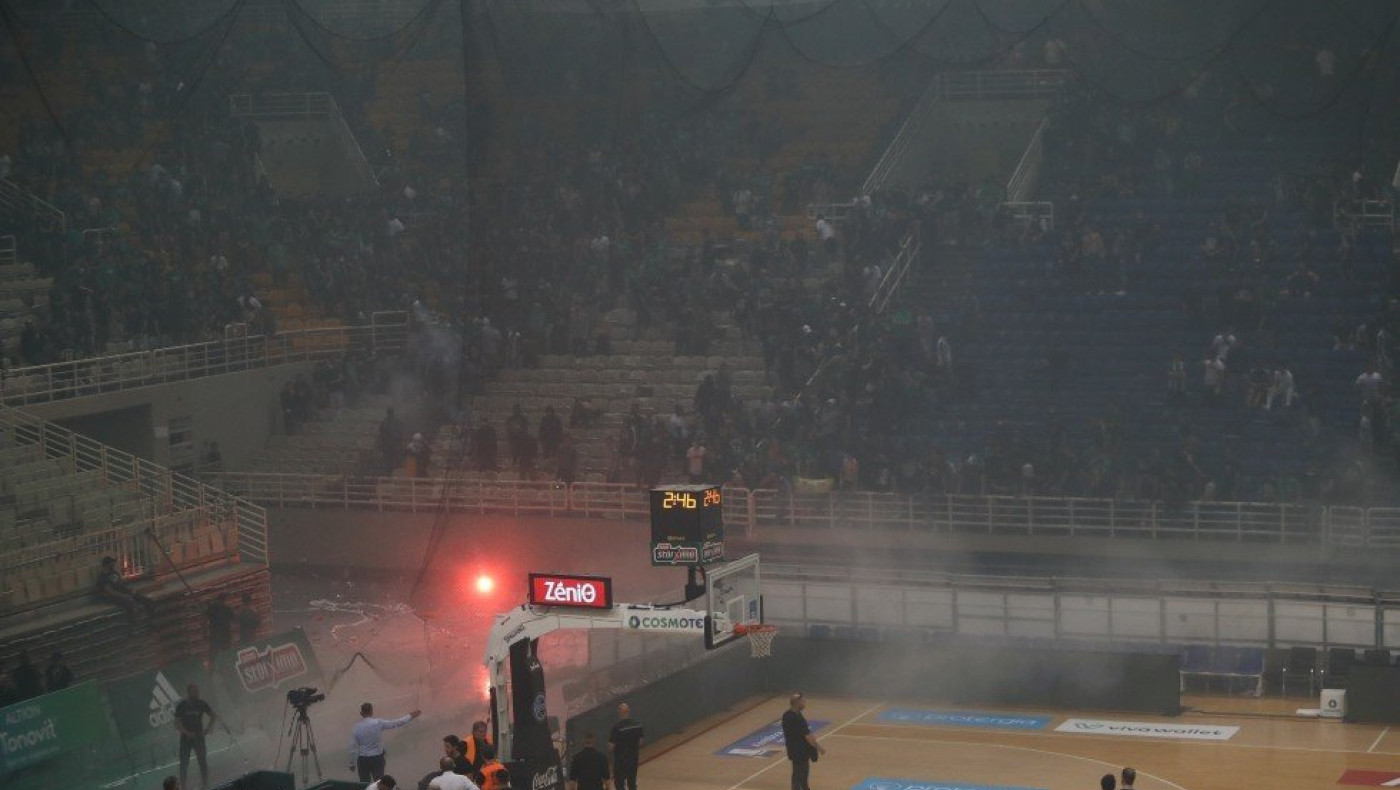 Οριστική διακοπή στο ΟΑΚΑ, πρωταθλητής Ελλάδος ο Ολυμπιακός