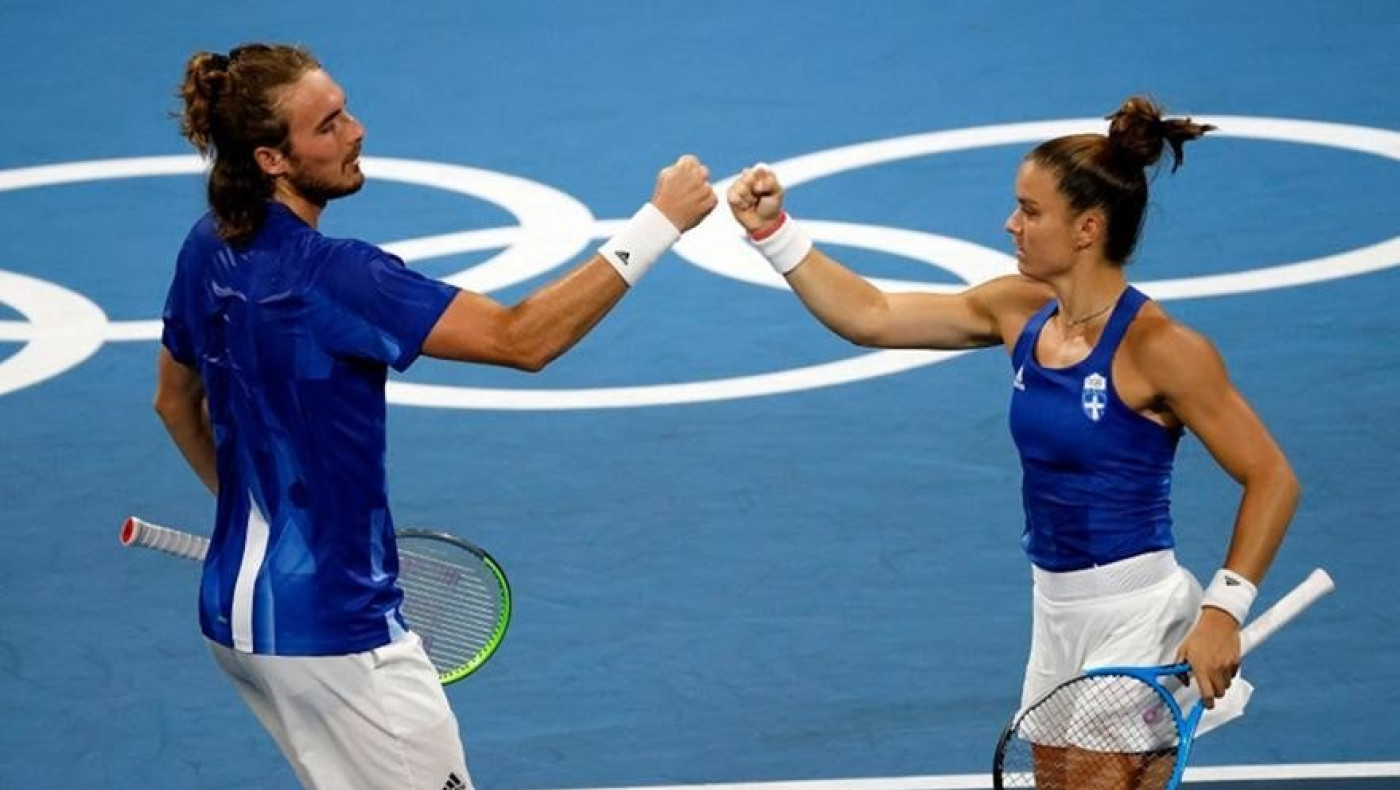 Στο Νο5 ο Τσιτσιπάς και στο Νο8 η Σάκκαρη