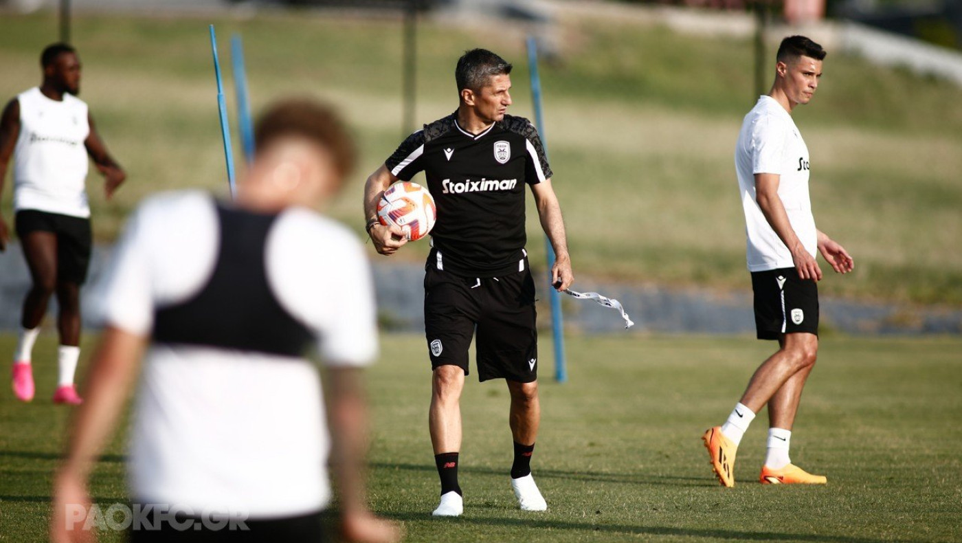 Oι πρώτες φωνές Λουτσέσκου στην «πρώτη» του ΠΑΟΚ (vid)