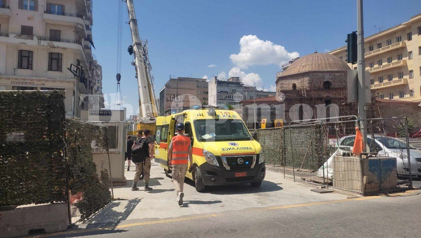 Σοβαρό ατύχημα στο Μετρό Θεσσαλονίκης (ΦΩΤΟ+VIDEO)