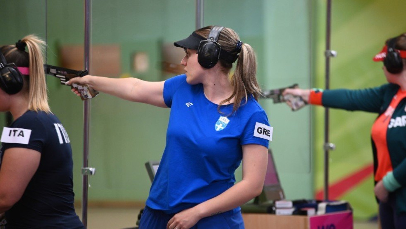 Κορακάκη: Χρυσή στα 25μ στους Ευρωπαϊκούς Αγώνες