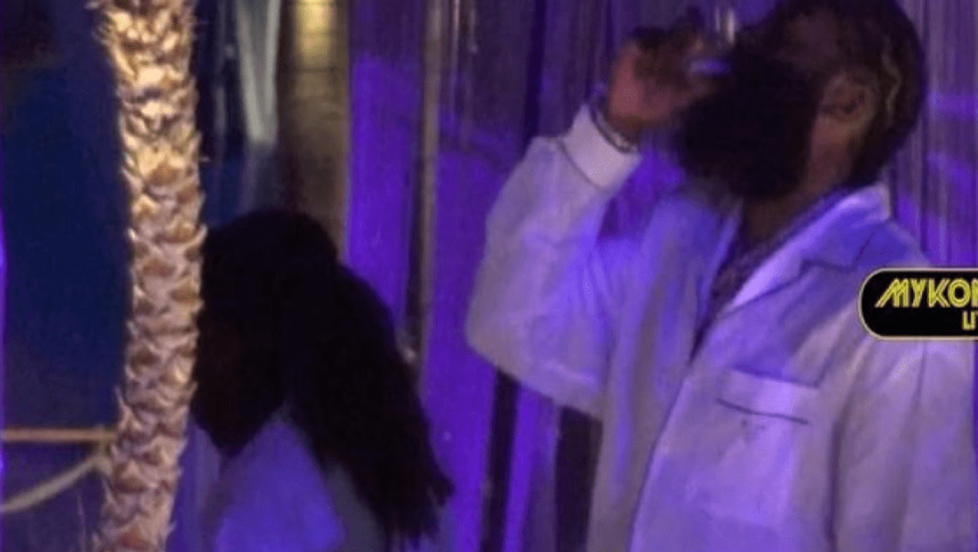 Τα... σπάει στη Μύκονο με ναργιλέ και σφηνάκια ο Χάρντεν