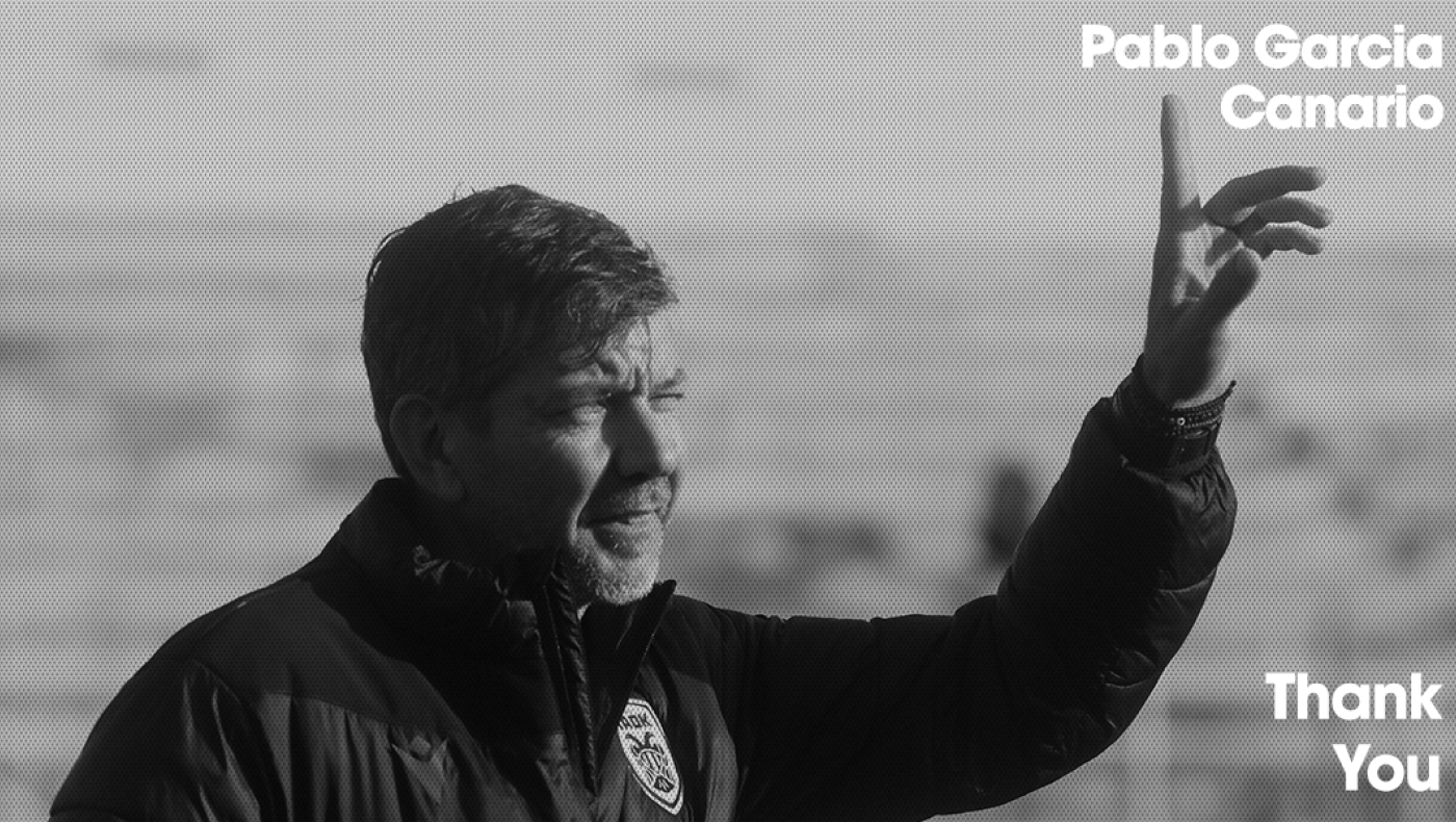 ΠΑΟΚ για Γκαρσία: «Ευχαριστούμε Canario»