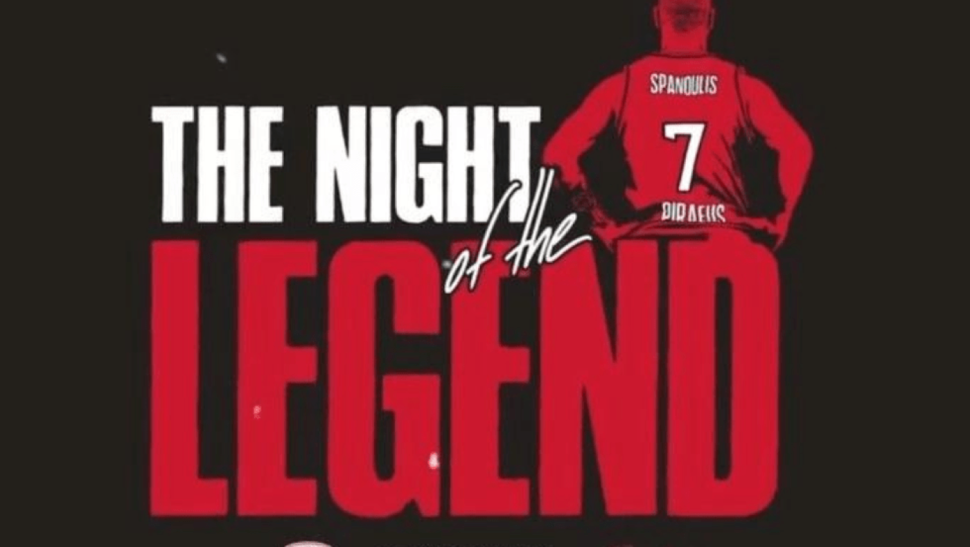 Το εντυπωσιακό promo του Ολυμπιακού για τη βραδιά αφιερωμένη στον Σπανούλη