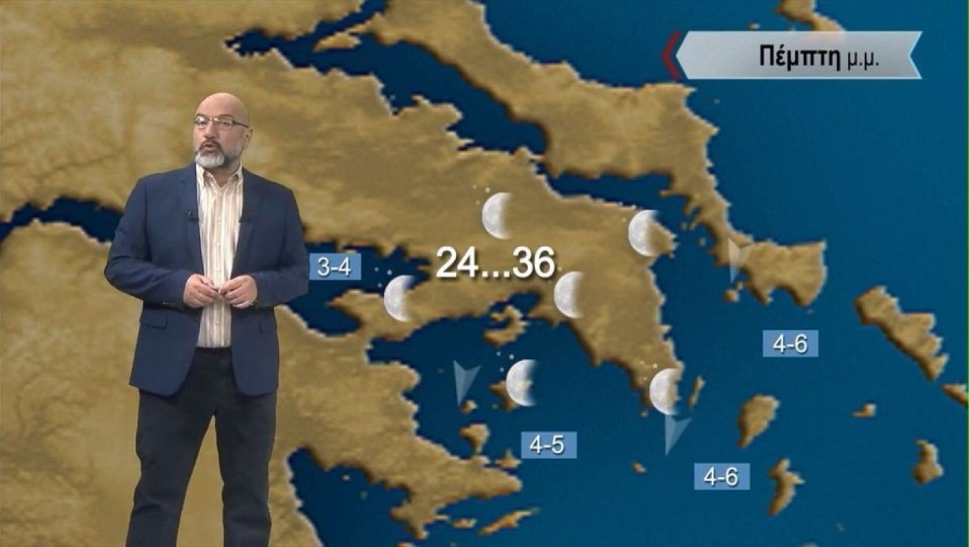 Σάκης Αρναούτογλου: Πότε φτάνει η θερμή μάζα στην Ελλάδα