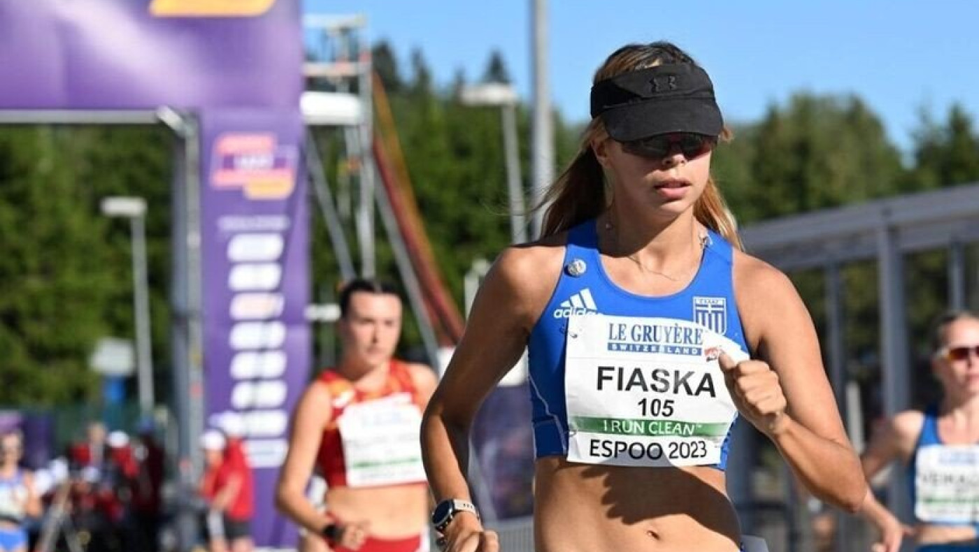 Ευρωπαϊκό Πρωτάθλημα Κ23: Όγδοη στα 20χλμ. βάδην η Φιάσκα