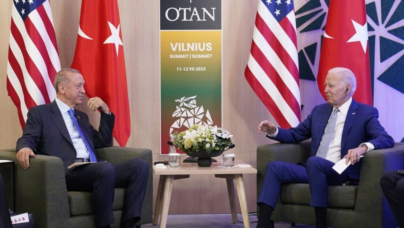 Ερντογάν σε Μπάιντεν: «Η συνάντησή μας είναι το πρώτο βήμα προς τα εμπρός»