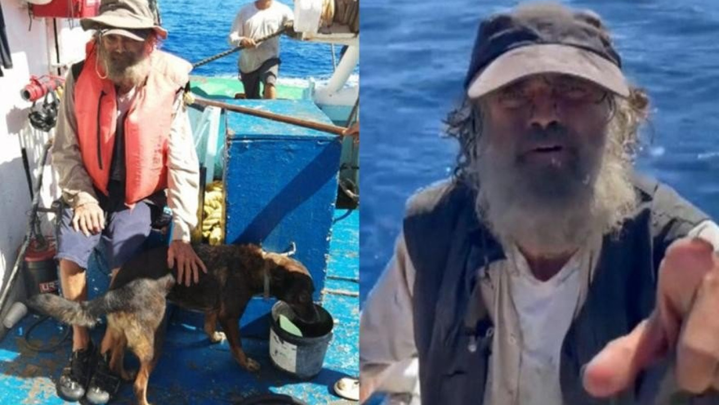 Συγκλονιστικό βίντεο: Η στιγμή της διάσωσης ναυαγού που έμεινε δύο μήνες μεσοπέλαγα στον Ειρηνικό!