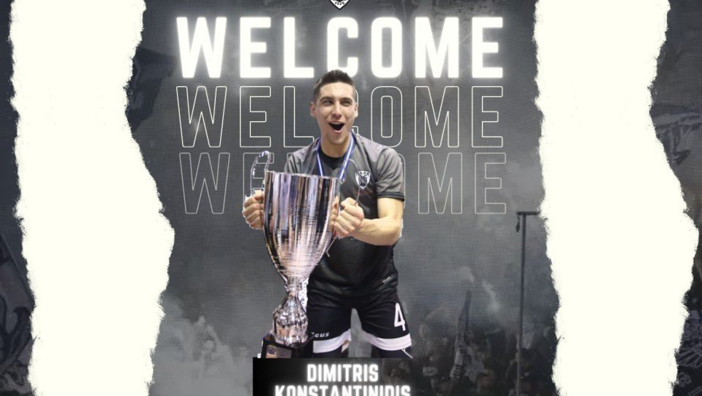 Βόλεϊ: Ανακοίνωσε Κωνσταντινίδη ο ΠΑΟΚ