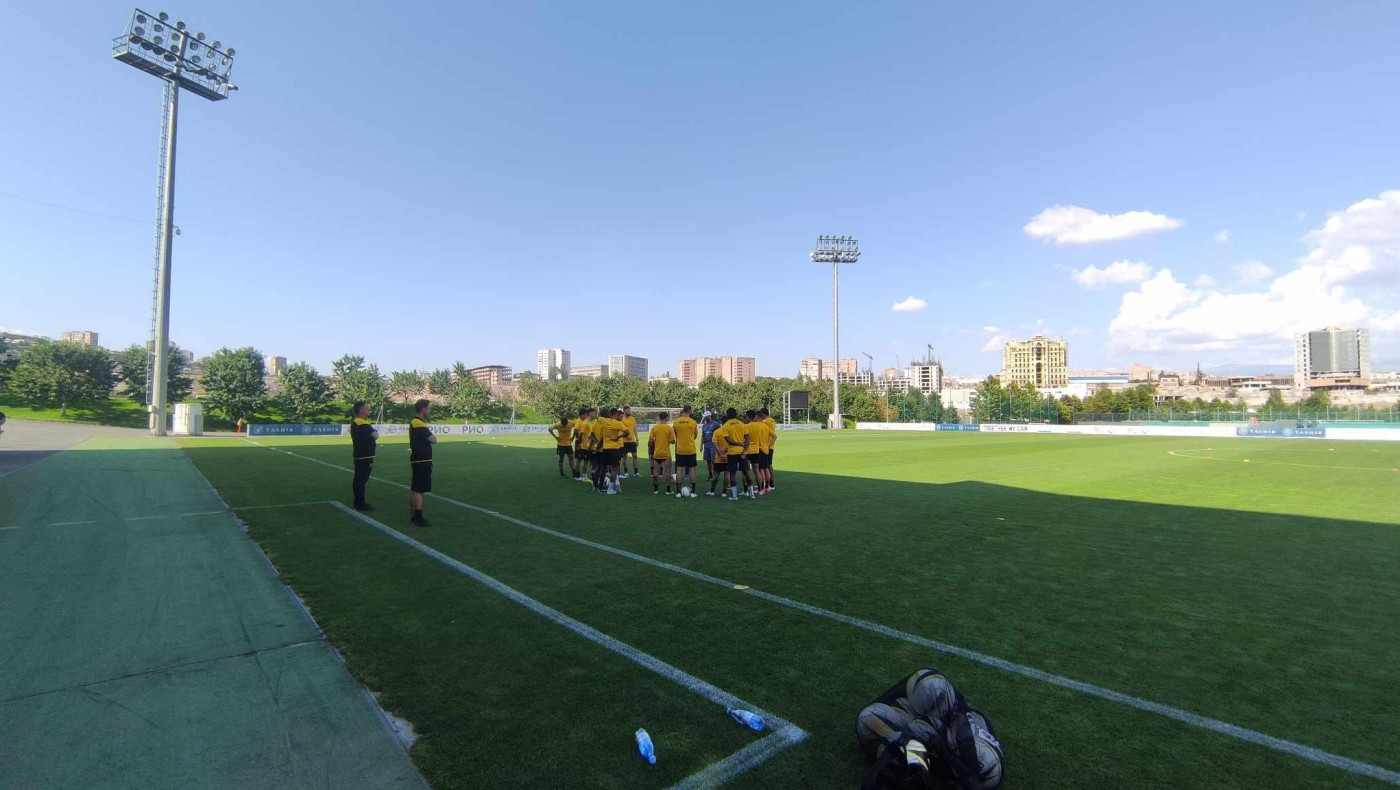 Η τελευταία προπόνηση του Άρη πριν τη μάχη με την Αραράτ (pics)