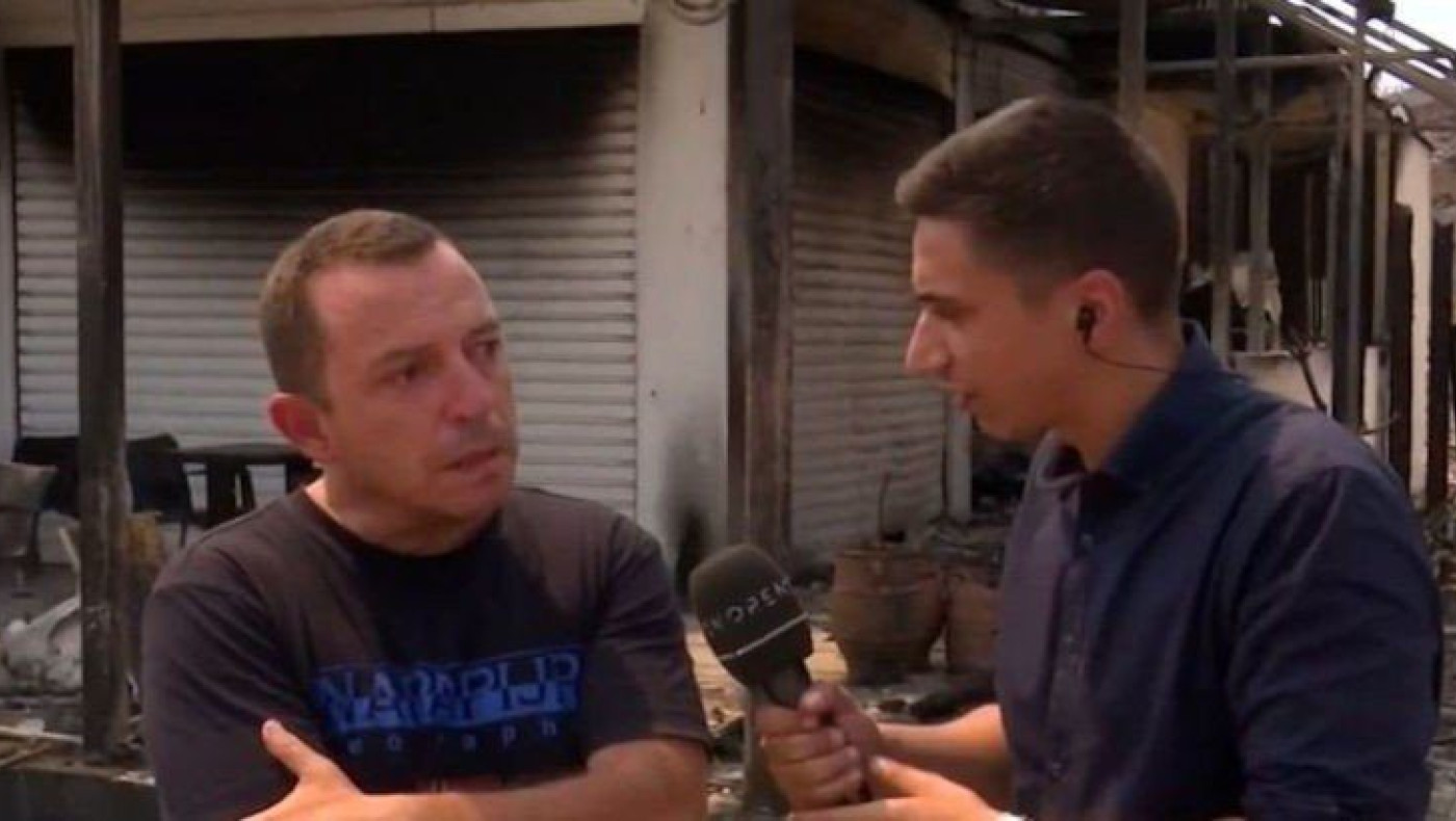 Φωτιά στη Ρόδο-Ξέσπασμα κατοίκου με δάκρυα στα μάτια: «Να παραιτηθούν όλοι-Πρώτος εσύ… Κούλη»