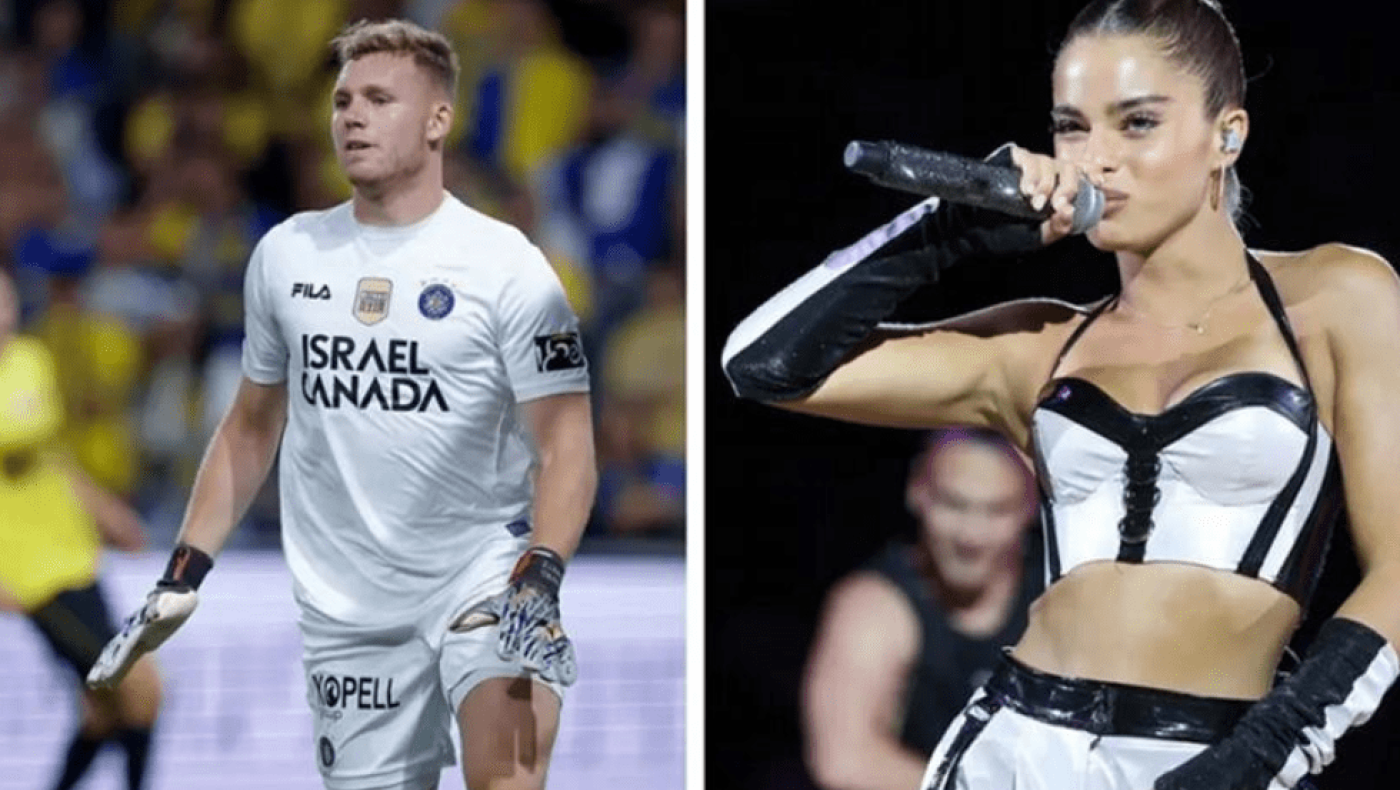 Eurovision: Αυτός ο ποδοσφαιριστής «χαίρεται» την Ισραηλινή που τράβηξε όλα τα βλέμματα πάνω της