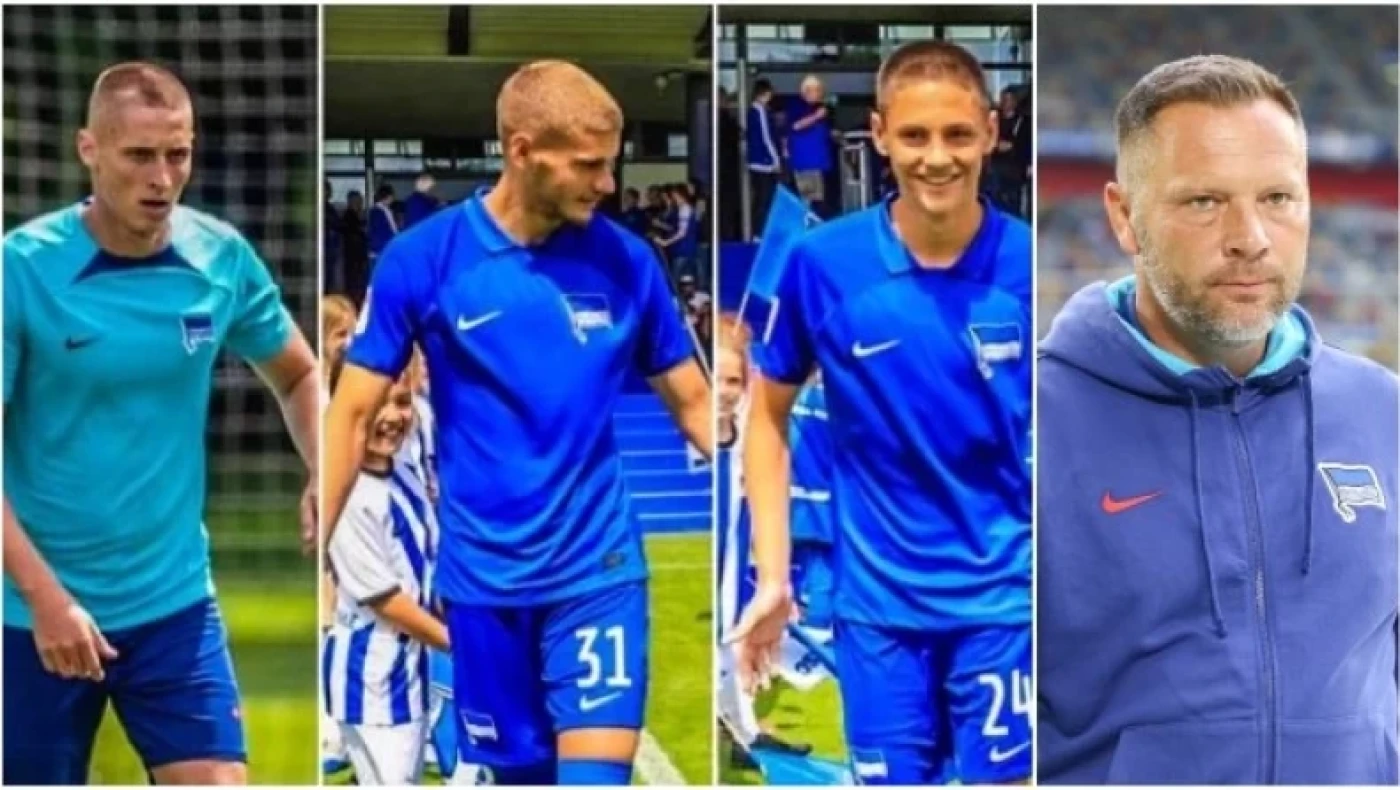 Χέρτα: Τρία αδέρφια στο χορτάρι και προπονητής ο πατέρας τους