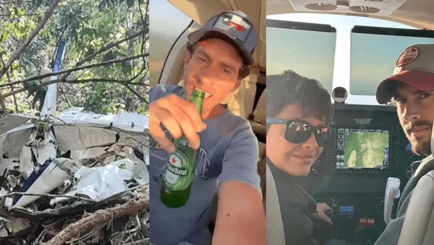 Συντριβή αεροσκάφους: Ο μπαμπάς έπινε, ο 11χρονος γιος πιλοτάριζε