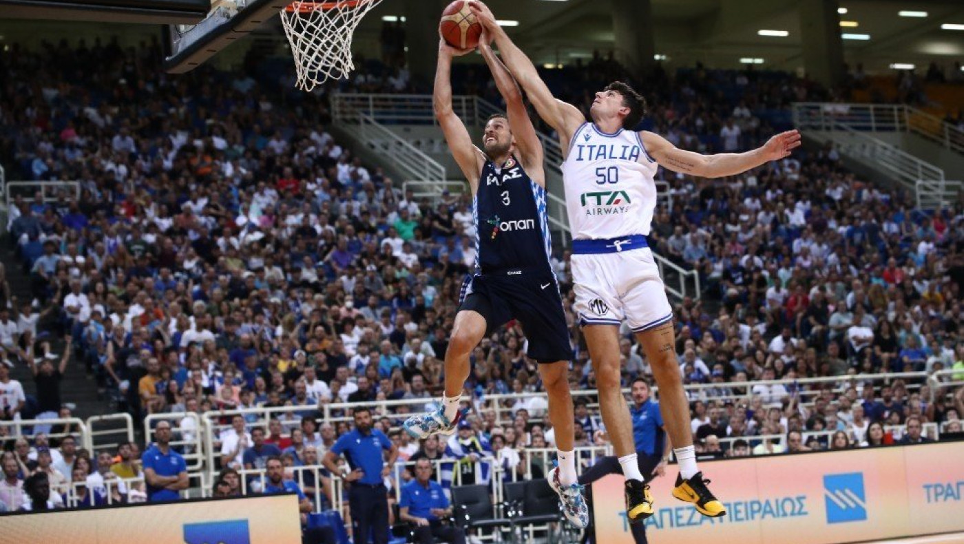 Κρατά το τέταρτο δεκάλεπτο η Ελλάδα, ήττα από την Ιταλία