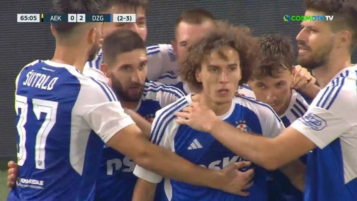 Το 0-2 της Ντιναμό Ζάγκρεμπ στην OPAP ARENA