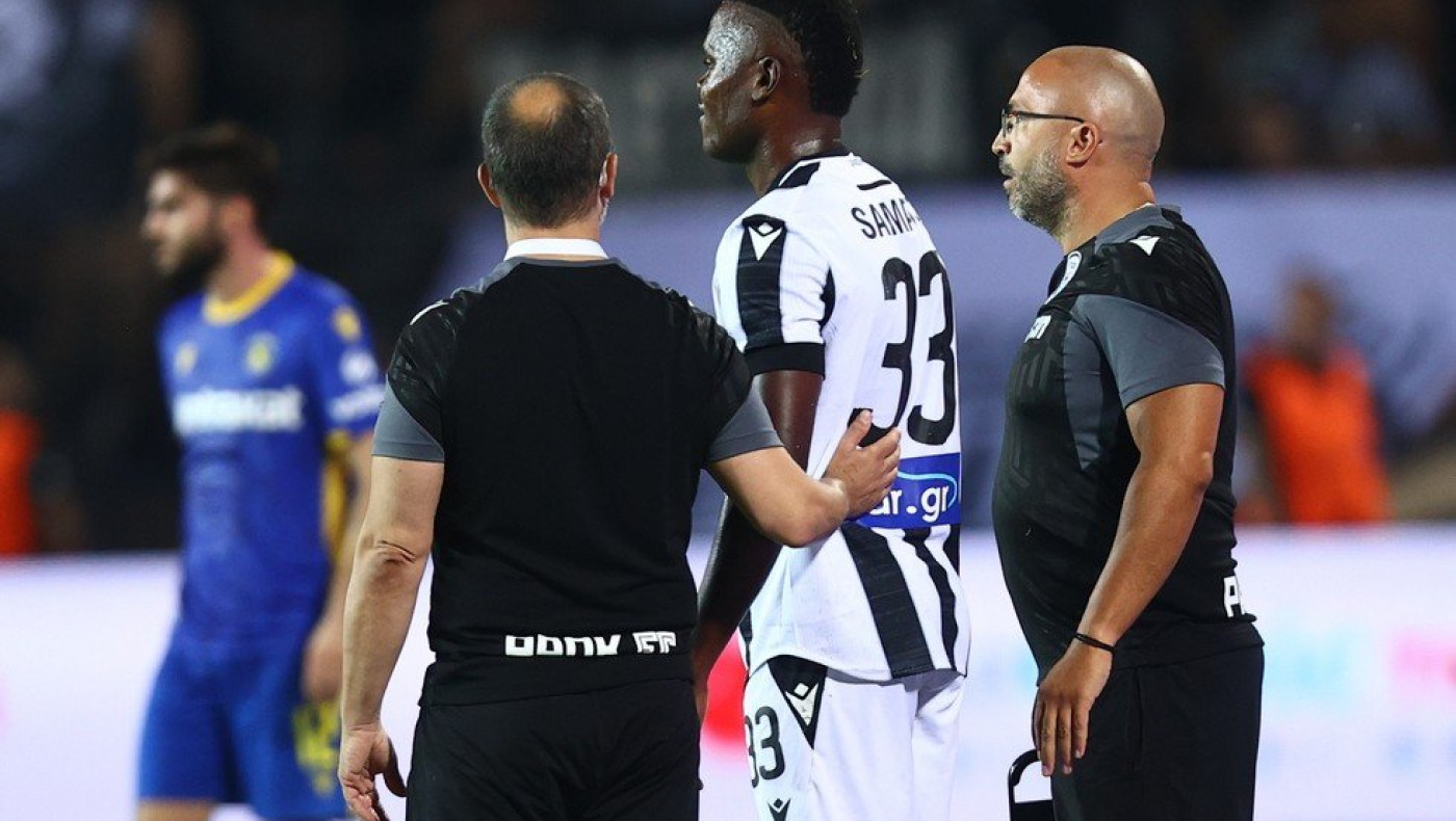 ΠΑΟΚ: Η πρώτη εικόνα για τον τραυματισμό του Σαμάτα - Τι ισχύει με Εκόνγκ, Νάσμπεργκ