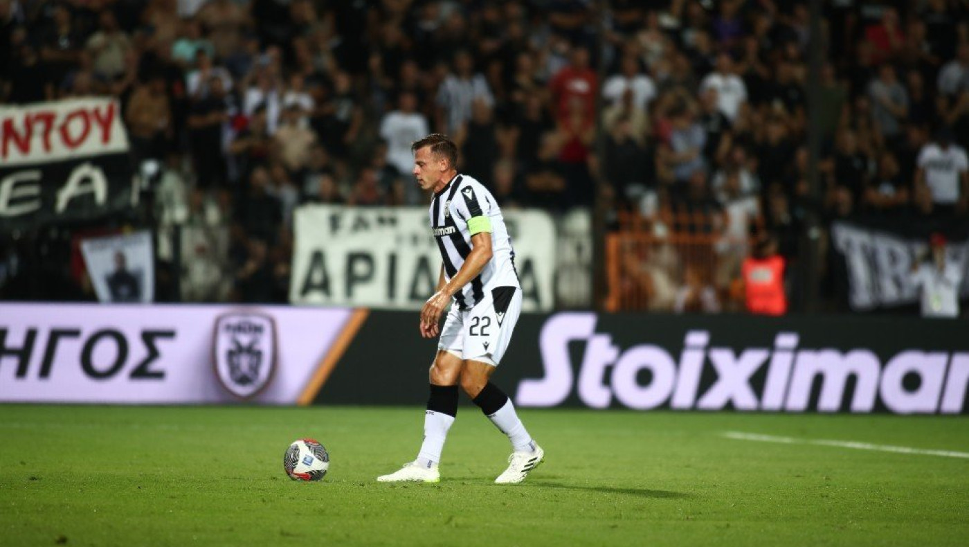 Το 1-0 του ΠΑΟΚ με απευθείας εκτέλεση πέναλτι του Στέφαν Σβαμπ