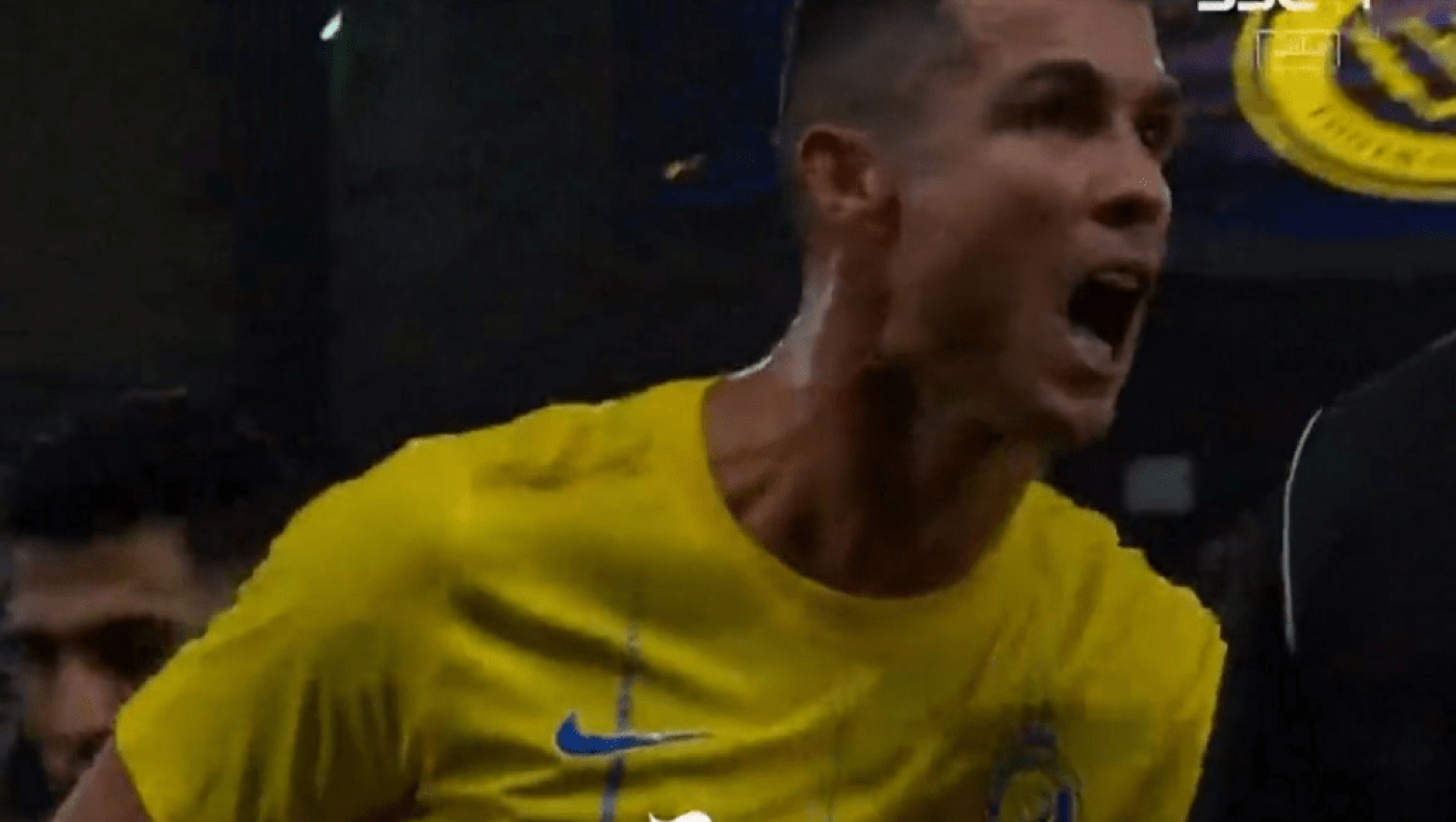 Τεράστιο ξέσπασμα Ρονάλντο: Τα έψαλε σε διαιτητή και άρχισε να σπρώχνει κόσμο