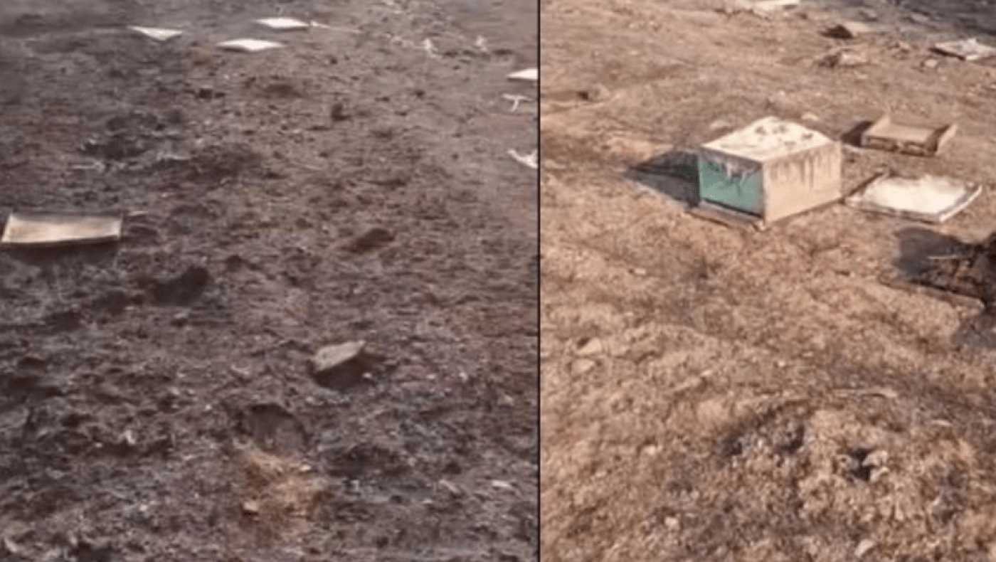 Συγκλονιστικό βίντεο: Μελισσοκόμος σπαράζει στο κλάμα μόλις βλέπει τα καμένα μελίσσια του