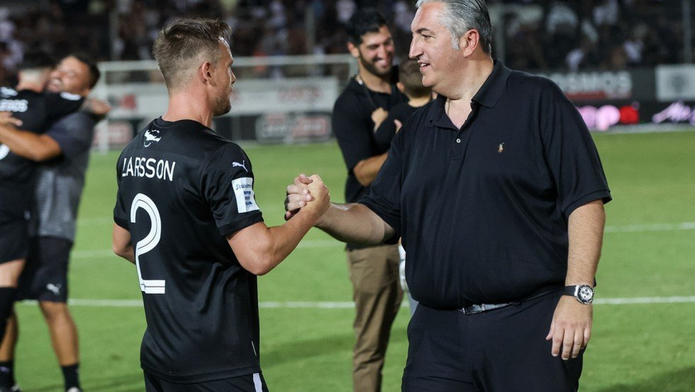 Λάρσον: «Στόχος του ΟΦΗ τα πλέι οφ, πολύ σημαντικές οι νίκες με ΠΑΟΚ-Αρη»