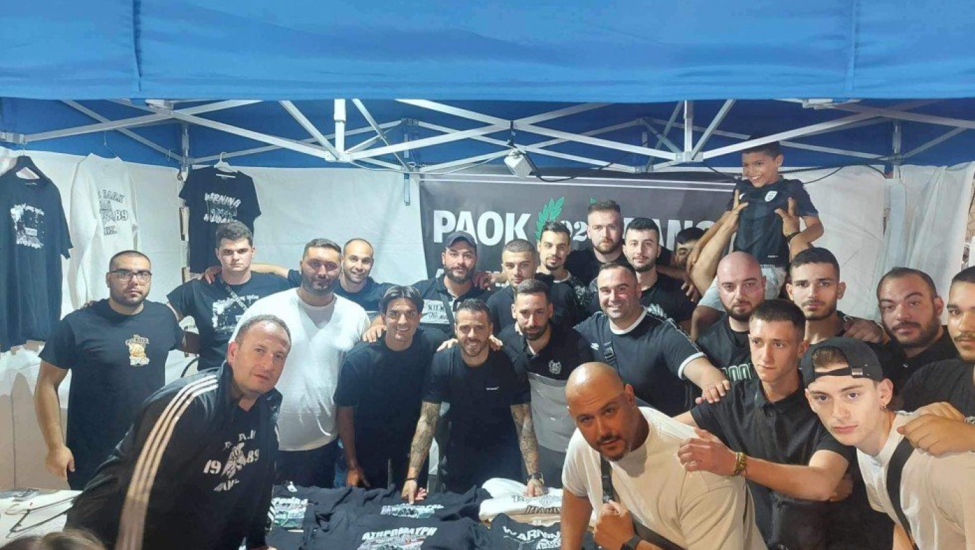 Στο περίπτερο του ΣΦ ΠΑΟΚ Κιλκίς οι Βιεϊρίνια και Τσιγγάρας
