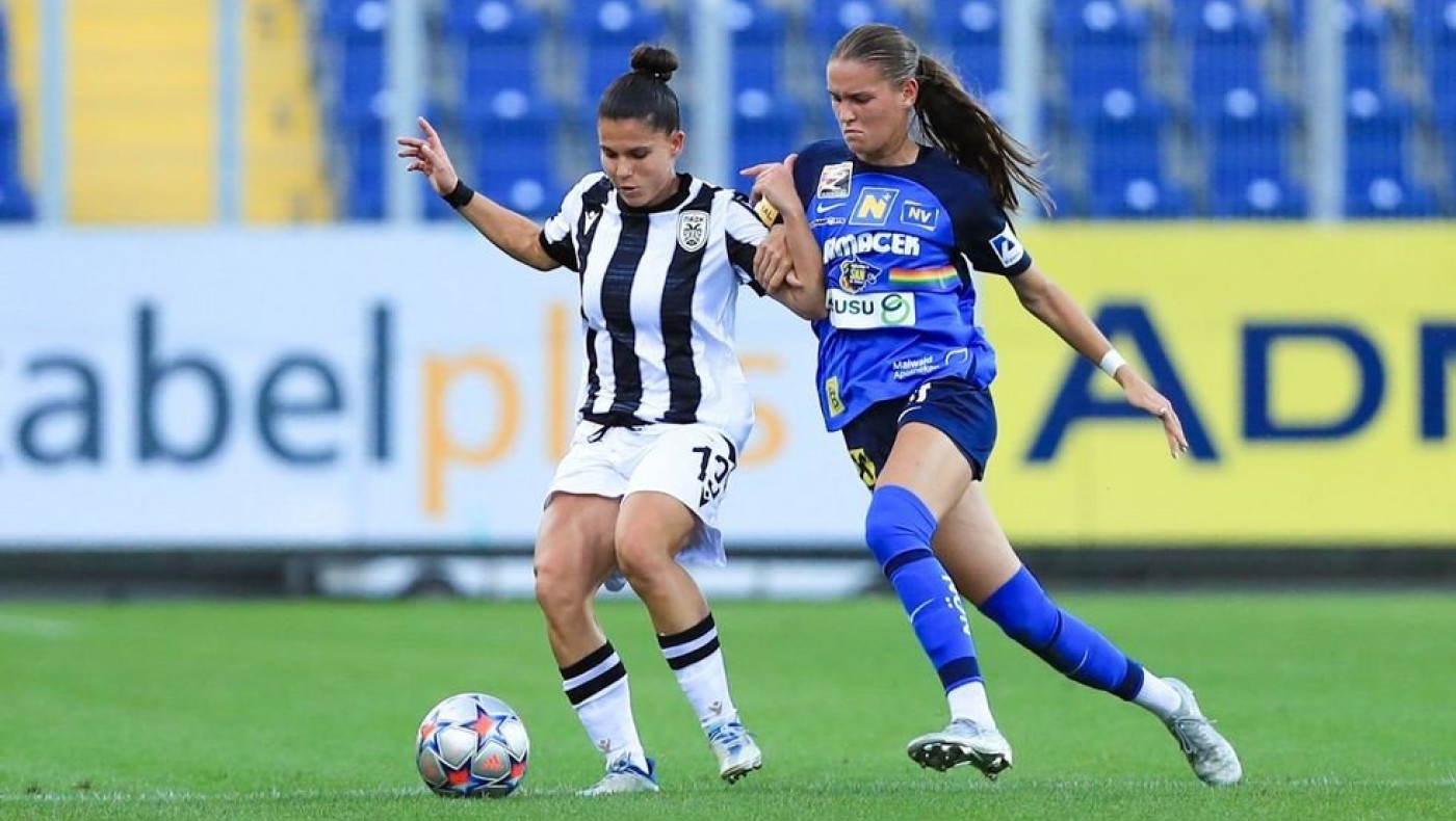 Δεν μπόρεσε να προβάλλει αντίσταση η γυναικεία ομάδα του ΠΑΟΚ, τέλος η Ευρώπη