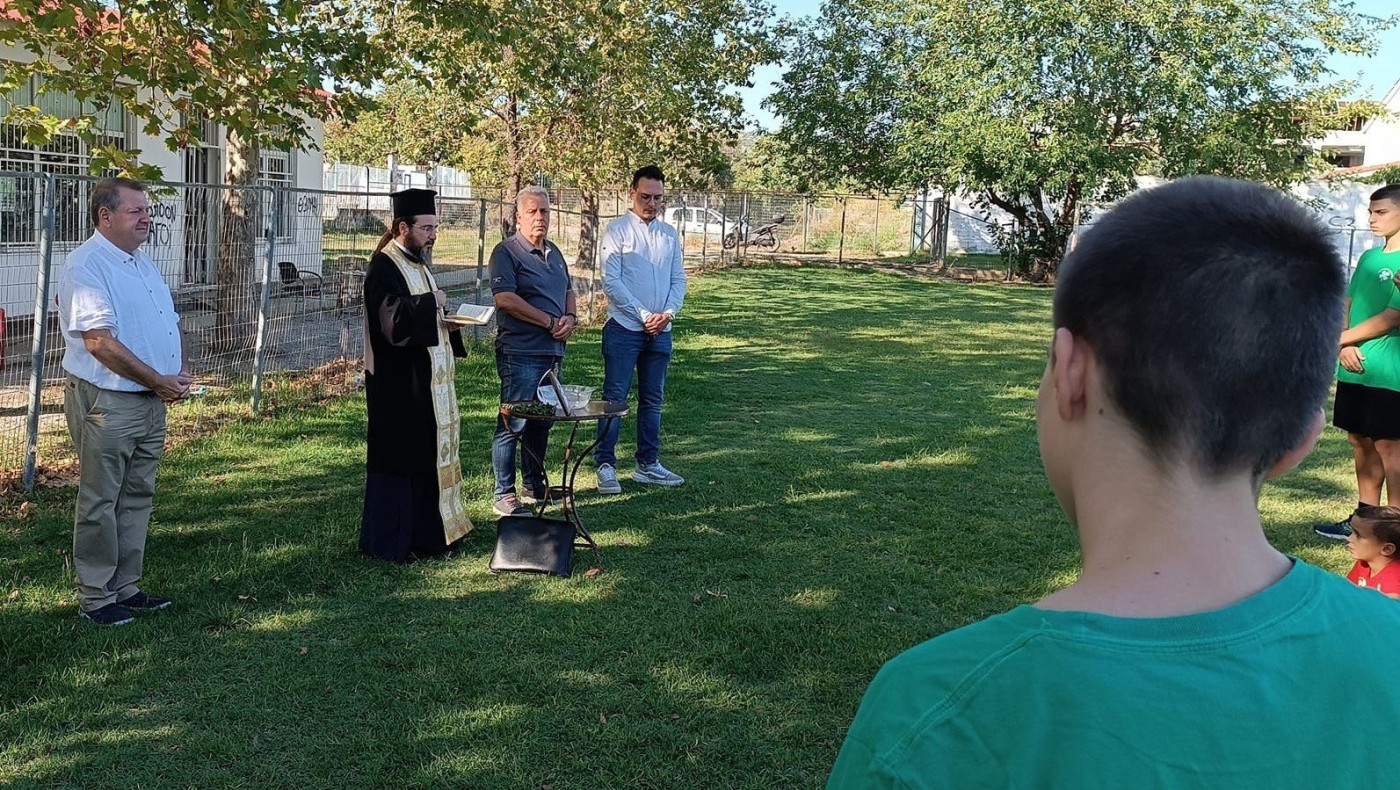 Αγιασμός στον Θερμαϊκό Θέρμης