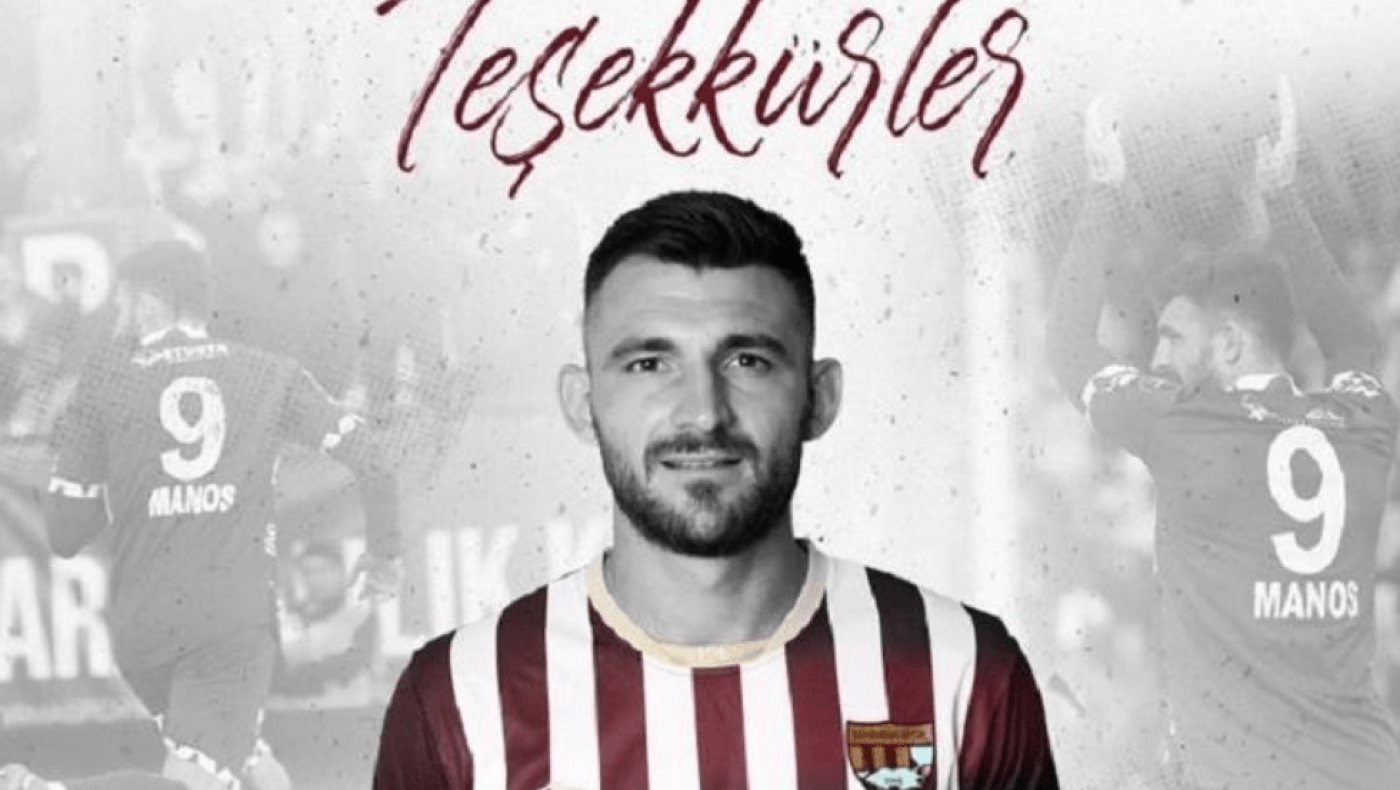 Ελεύθερος ο Μάνος, έλυσε το συμβόλαιο του με την Μπαντίρμασπορ