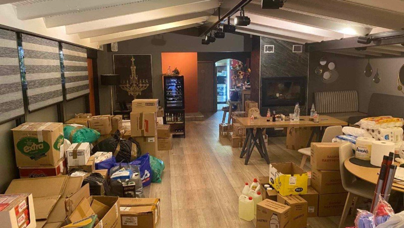 Ευκαρπία: Συγκέντρωσαν είδη πρώτης ανάγκης για τη Θεσσαλία