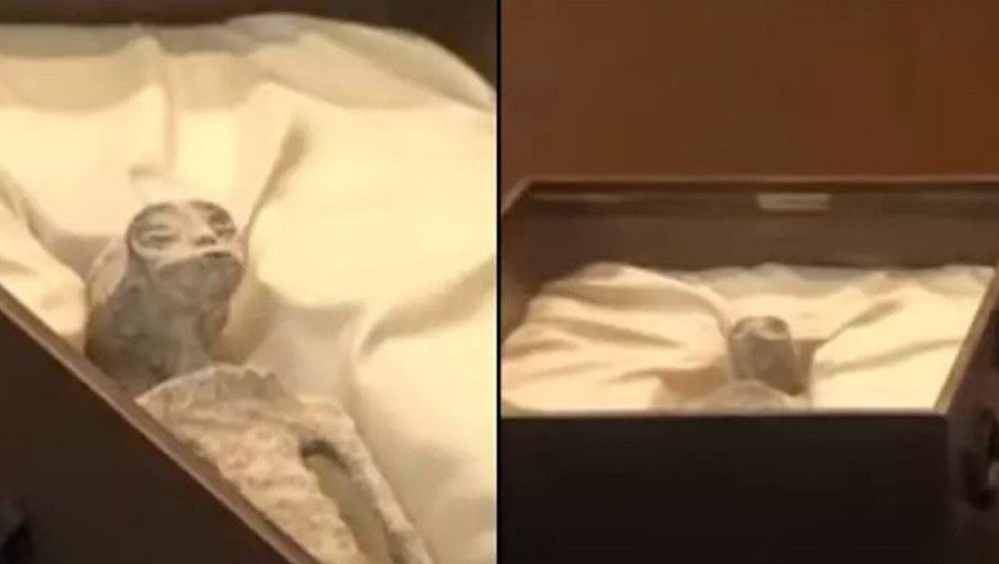 Πτώματα «εξωγήινων» 1.000 ετών παρουσιάστηκαν στο Κογκρέσο του Μεξικού( Vid -Pics)