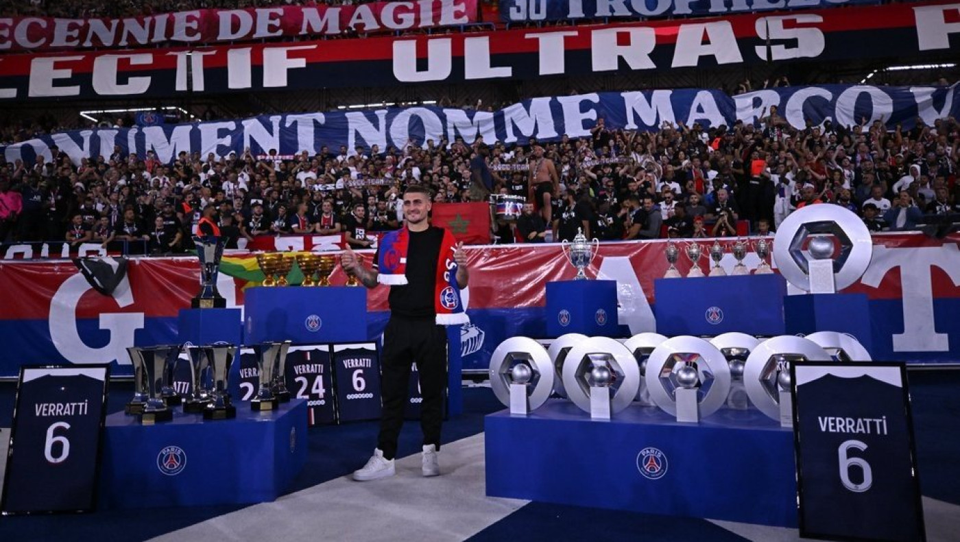 Παρί: Με δάκρυα στα μάτια ο Βεράτι αποχαιρέτησε τους Παριζιάνους