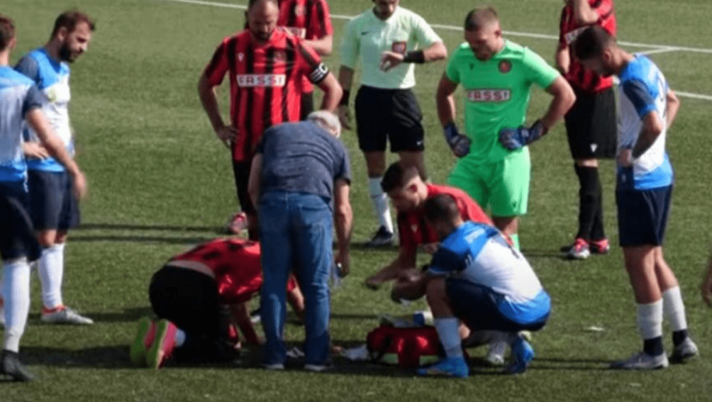 Γ Εθνική: Γιατροί και διαιτητές έσωσαν την ζωή ενός ποδοσφαιριστή (video)