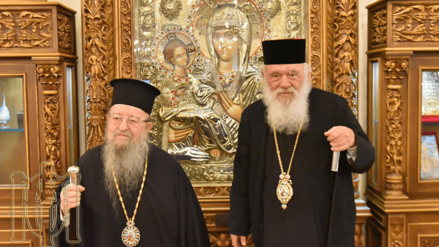 Ο Αρχιεπίσκοπος Ιερώνυμος Τοποτηρητής της Ιεράς Μητρόπολης Θεσσαλονίκης