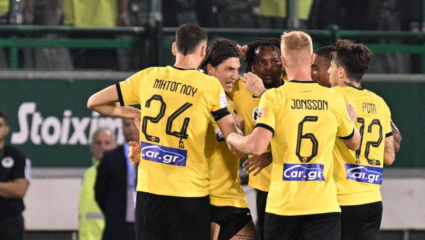 Ανατροπή με τον Πινέδα και 2-1 για την ΑΕΚ