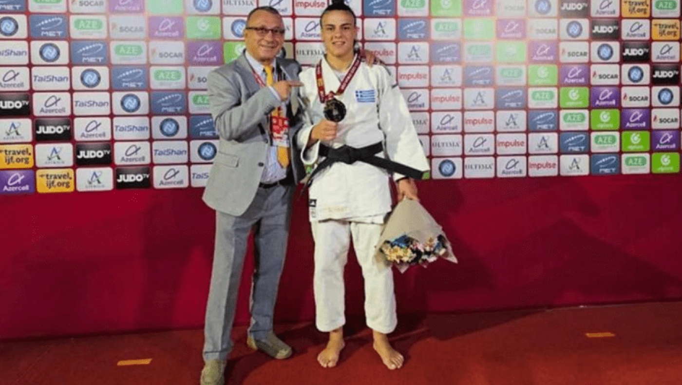 Λάμψη Χρυσού για την Τελτσίδου- Πρώτη και στο Γκραν Σλαμ του Μπακού