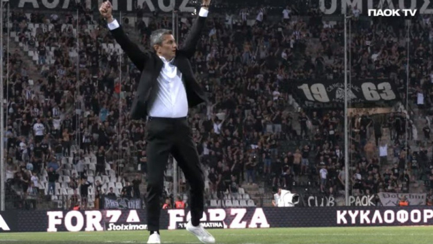 Οι σφιγμένες γροθιές του Λουτσέσκου στο πρώτο γκολ του Σαμάτα και η αποθέωση του Τάισον (vid)