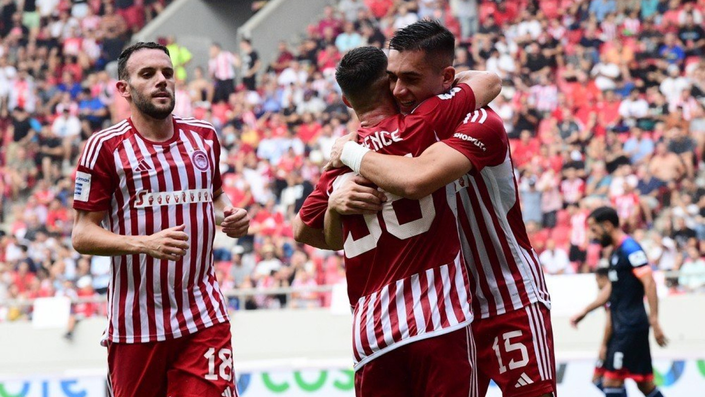 Ολυμπιακός: Άνοιξε το σκορ με τραβηγμένο πέναλτι και στη συνέχεια είχε άνετο απόγευμα κόντρα στην Κηφισιά