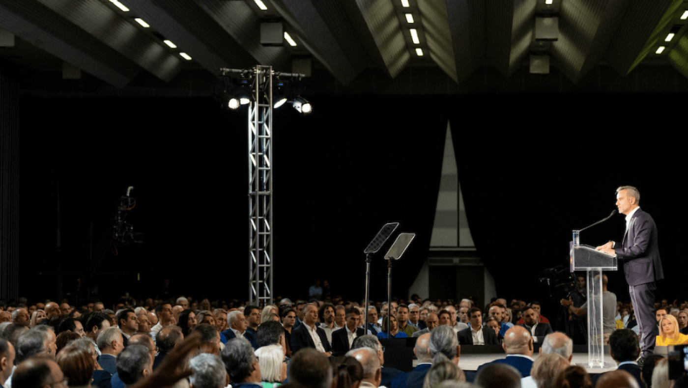 Κατάμεστο το «Ιωάννης Βελλίδης» για την κεντρική προεκλογική ομιλία του Κωνσταντίνου Ζέρβα: «Ζητώ καθαρή εντολή για μια νίκη της πόλης και των πολιτών της»