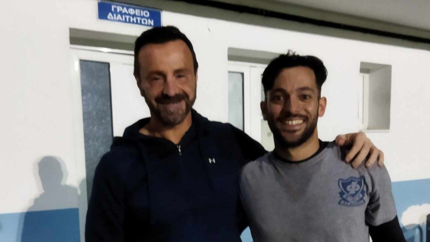 Στο Φίλυρο ο Άκης Μάντζιος για το φιλικό της Κ-17 του Άρη