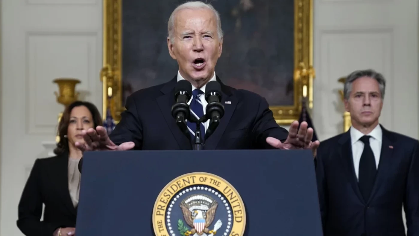 Διάγγελμα Μπάιντεν: «Το Ισραήλ έχει δικαίωμα και καθήκον να απαντήσει στις επιθέσεις»