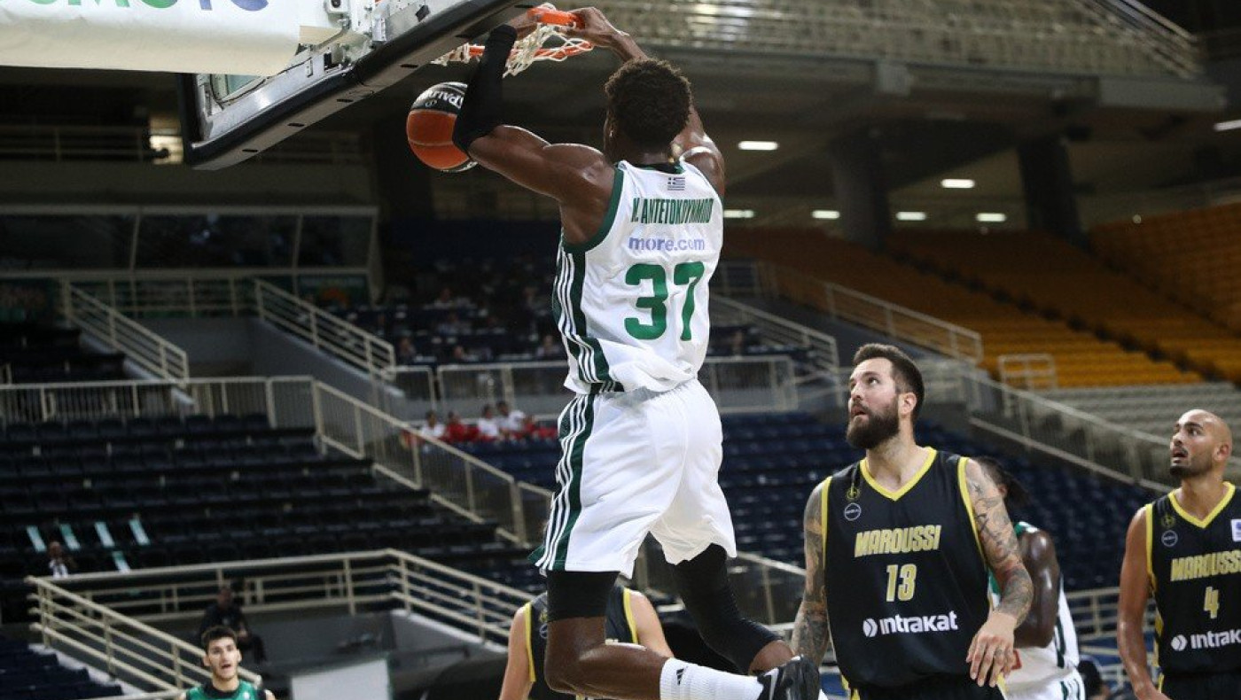 Αντίδραση έβγαλε ο Παναθηναϊκός στο άδειο ΟΑΚΑ, 82-71 το Μαρούσι