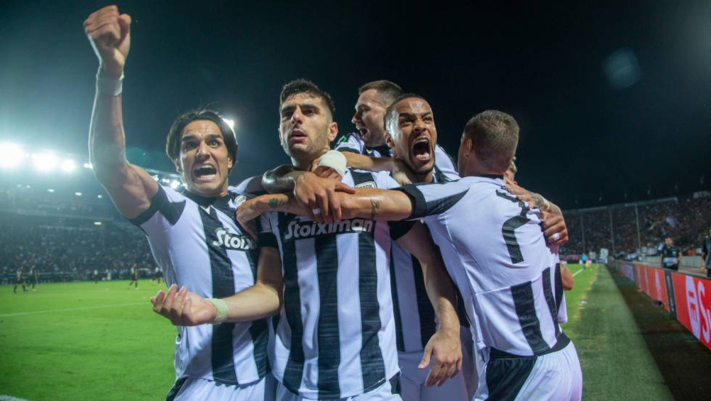 ΠΑΟΚ: Η έκρηξη του πάγκου και της Τούμπας στο γκολ του Κουλιεράκη (vid)