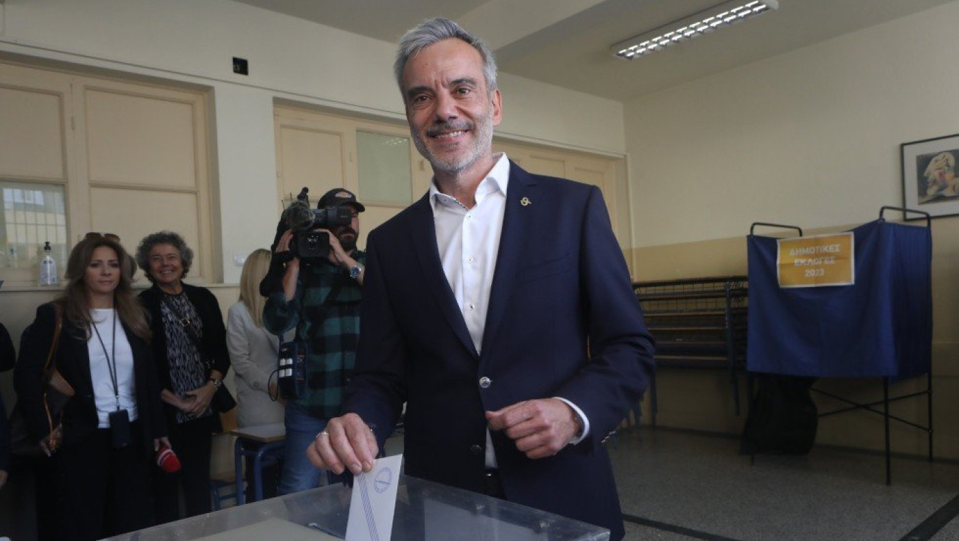 Ψήφισε ο Κωνσταντίνος Ζέρβας – «Ζητώ την ανανέωση της εμπιστοσύνης»