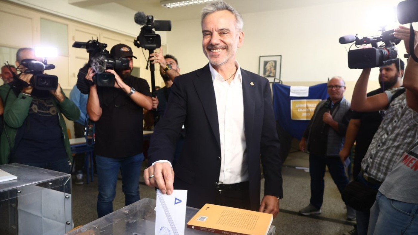Αυτοδιοικητικές εκλογές: Ψήφισε ο δήμαρχος Θεσσαλονίκης, Κωνσταντίνος Ζέρβας