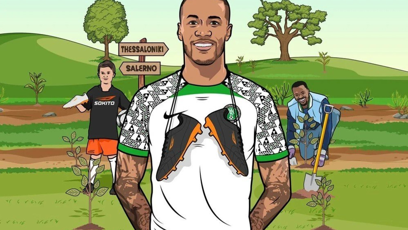 Ο οικολόγος Εκόνγκ φυτεύει ελιά και δημιουργεί ανακυκλώσιμα παπούτσια