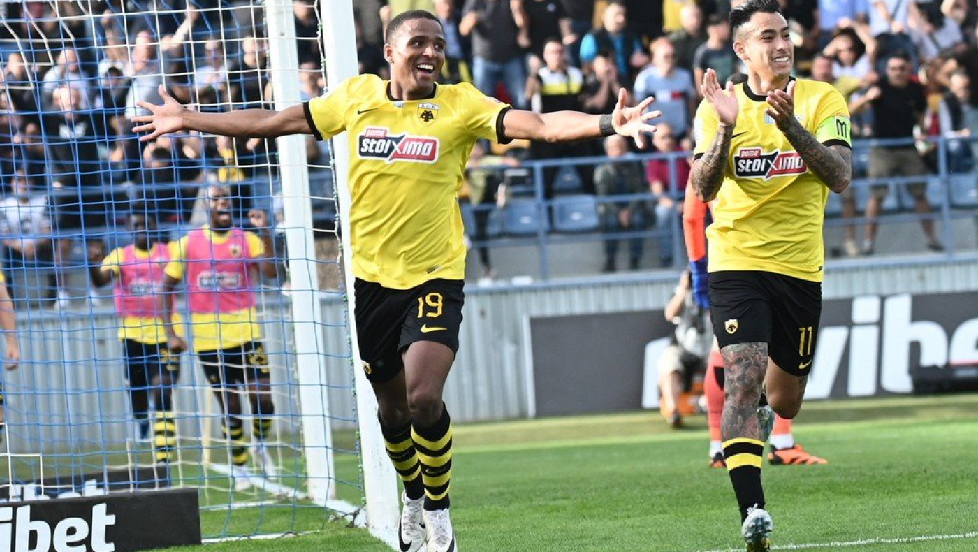 Απόδραση από την Τρίπολη για ΑΕΚ και προσωρινά στη 2η θέση