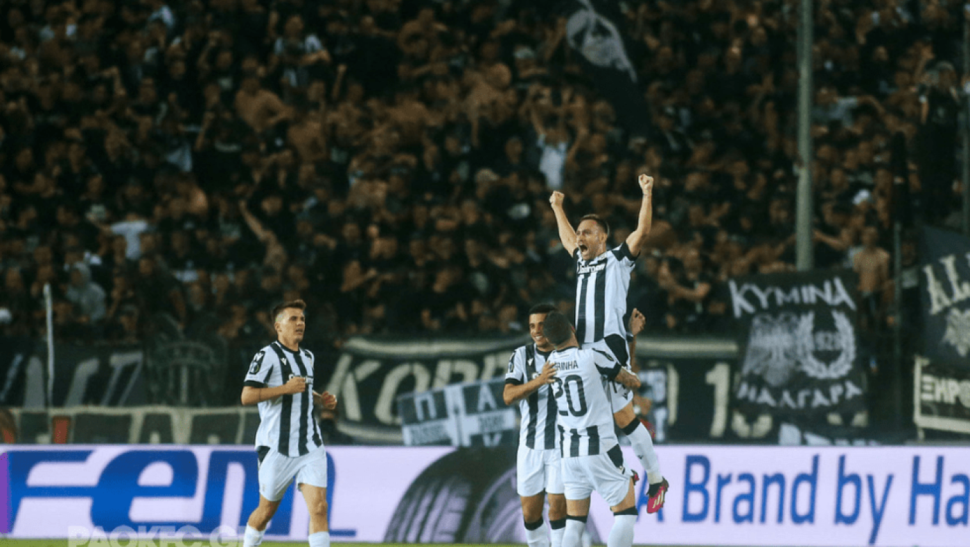 Βρίσκει γκολ  από παντού ο ΠΑΟΚ