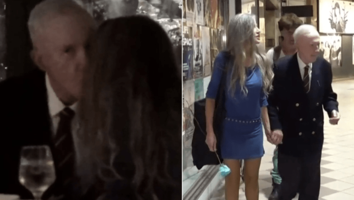 Το φιλί που αντάλλαξαν στο στόμα Κωνσταντίνος Πλεύρης και Τζόρτζια Σιακαβάρα